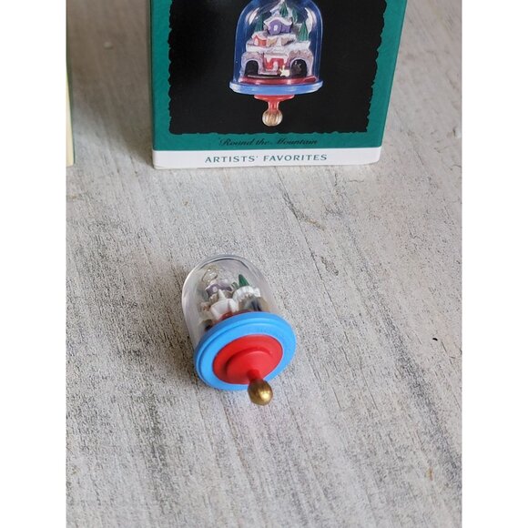 Hallmark Elf gingerbread cookie train variety miniature ornament xmas set - Picture 3 of 6